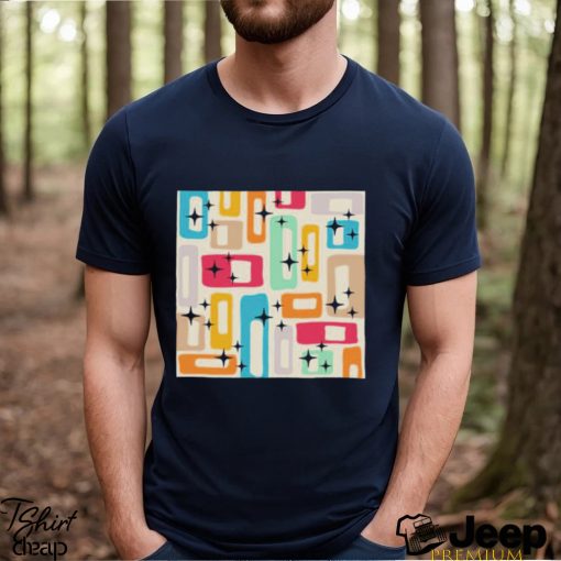 Retro Mid Century Modern Abstract Pattern 154 shirt