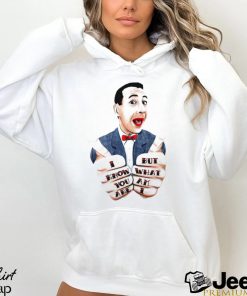 Retro Pee Wee Herman I know you are but what am I shirt