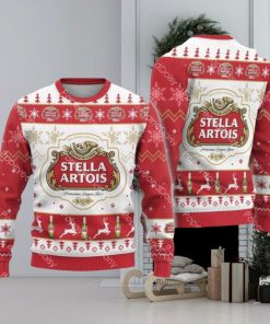 Retro Stella Artois Christmas Ugly Sweater