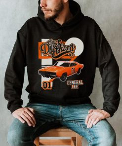 Retro Style General Lee Hazzard Racing Design Dukes Of Hazzard Hoodie Shirt