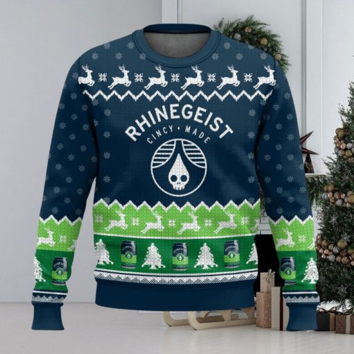 Rhinegeist Truth Ugly Christmas Sweater 2023 Christmas Gift 3D Sweater