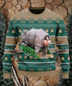 Rhino on sale christmas sweater