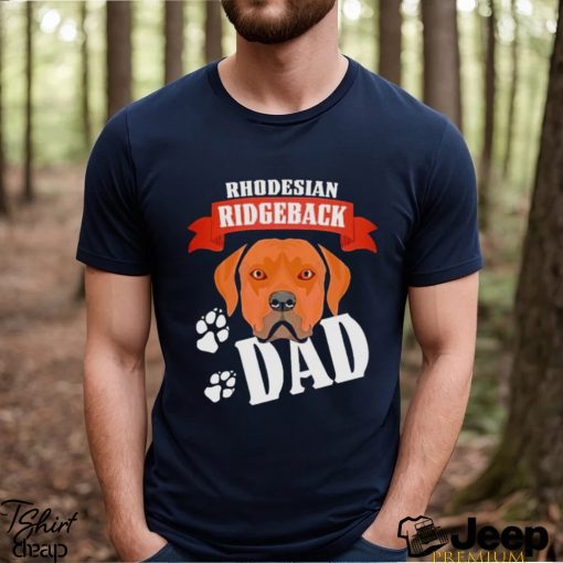 Rhodesian Ridgeback dad shirt