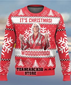 Ric Flair It’s Christmas Woooooo Ugly Christmas Sweater