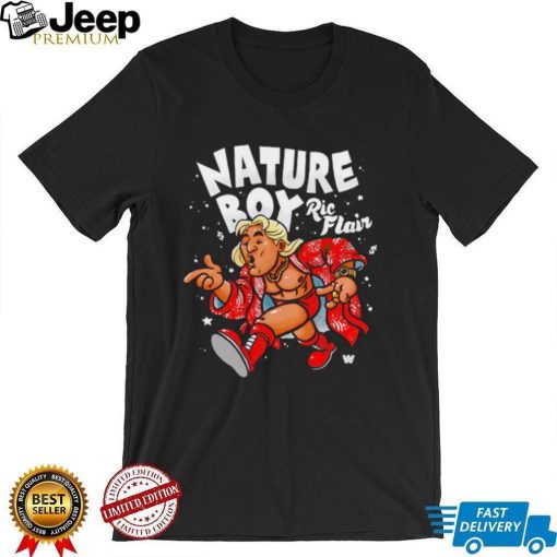 Ric Flair cartoon nature boy T shirt