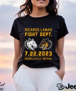 Ricardo Lamas Fight Dept 7 22 2023 Merrillville Indiana shirt