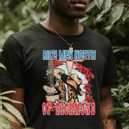 Rich Men North of Richmond Guitar Oliver Anthony T Shirt