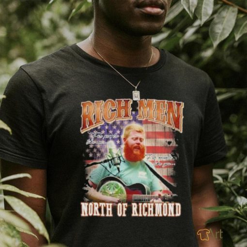 Rich Men North of Richmond Oliver Anthony American flag Shirt