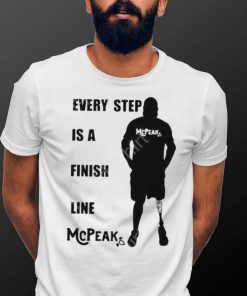 Richie Mcpeak Every Step Is A Finish Line Mcpeak Shirt