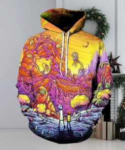 Rick And Morty 3D Printed Hoodie Ver 68