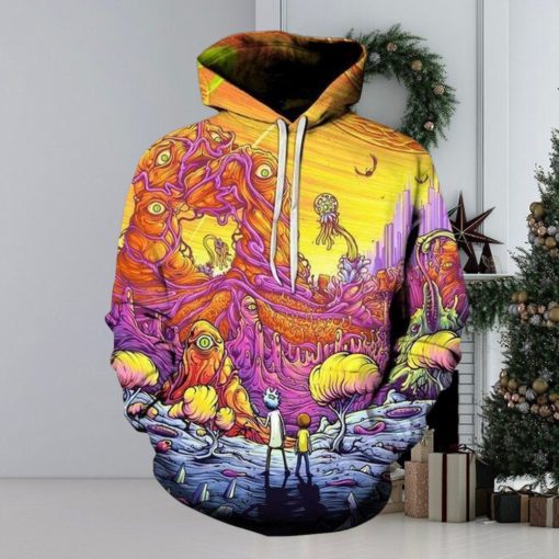 Rick And Morty 3D Printed Hoodie Ver 68