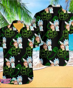 Rick And Morty Family Vacation Hawaiian Shirt