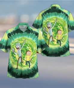 Rick And Morty Hawaiian Shirt Beach Gift For Friend