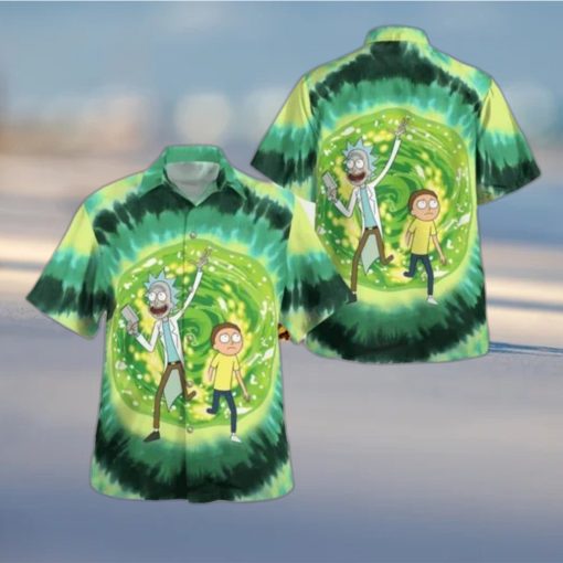 Rick And Morty Hawaiian Shirt Beach Gift For Friend