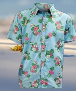 Rick And Morty Hawaiian Shirt Tropical Palm Leaves Gift For Beach Holiday