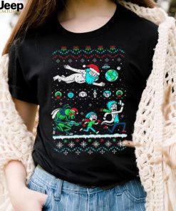 Rick And Morty Merry Christmas Ugly Christmas T shirt