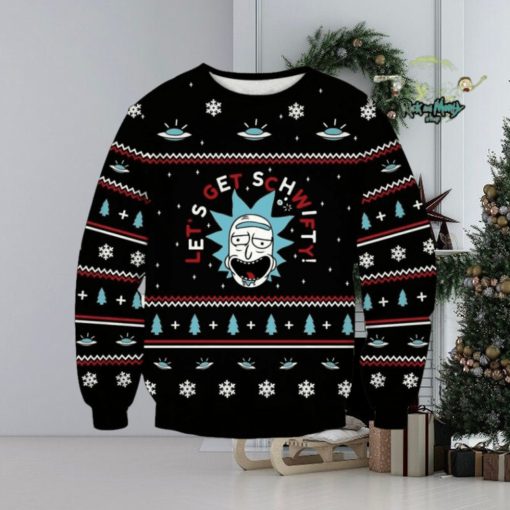 Rick And Morty Sweater – Let Schwifty Christmas Style