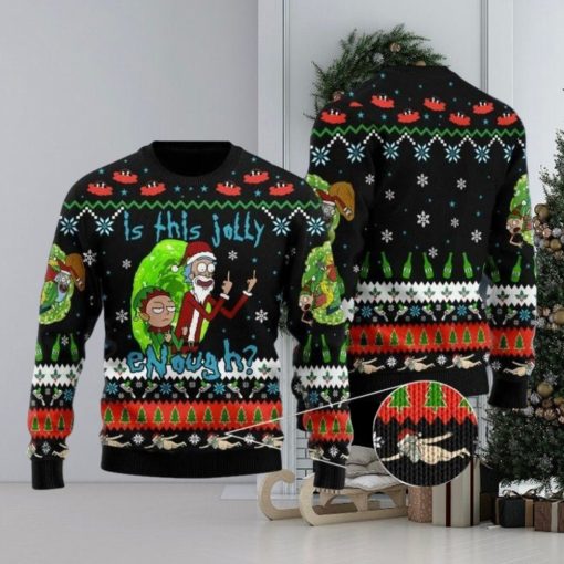 Rick And Morty Ugly Christmas Sweater