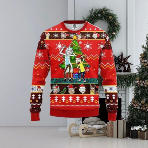 Rick and Morty Ugly Christmas Sweater