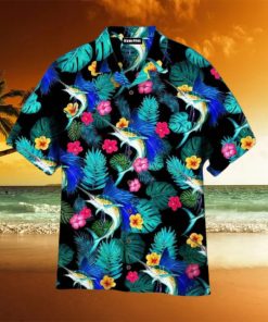 Riddler Supervillain Green Hawaiian ShirtSailfishs Hibiscus Tropical Blue Aloha Hawaiian Shirt