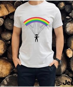 Ride the Rainbow LGBT logo shirt