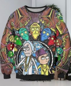 Rik And Mozty Infinity Stones Sweater