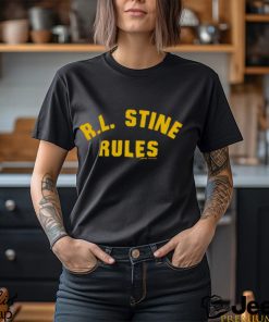 Rl Stine Rules Goosebumps Shirt