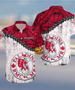 Rmc Paladins Ca Cis Grunge Polynesian Tattoo Pattern Hawaiian Shirt For Fans