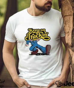 Robert Crumb Keep On Truckin shirt