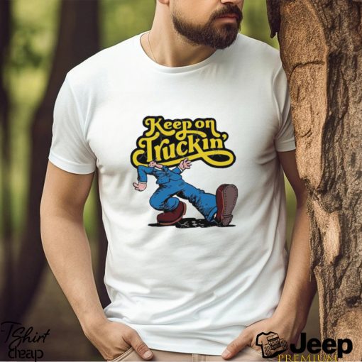 Robert Crumb Keep On Truckin shirt