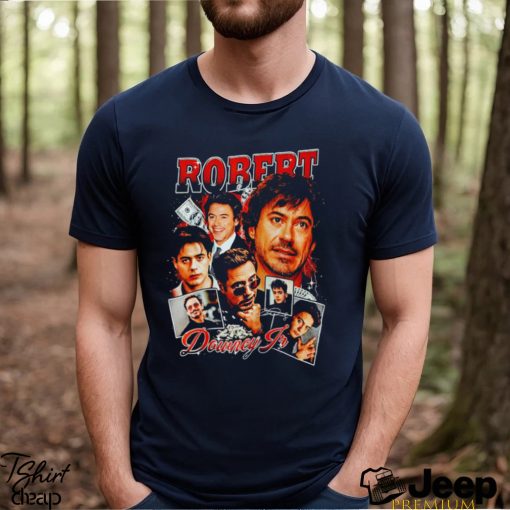 Robert Downey Jr actor vintage shirt