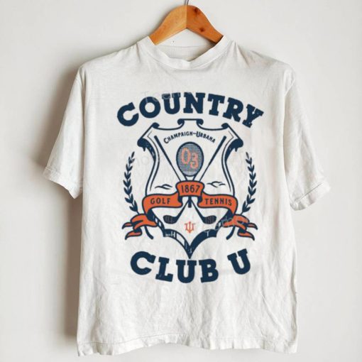 Robert Rosenthal Country Club U Champaign Urbana Golf 1867 Tennis Long Sleeve T Shirt