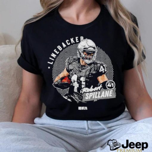 Robert Spillane 41 linebacker Las Vegas football shirt