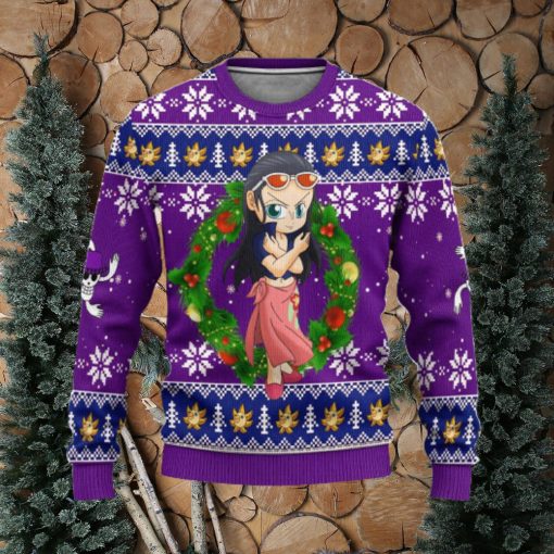 Robin One Piece Anime Xmas Women Mens Ugly Christmas Sweater