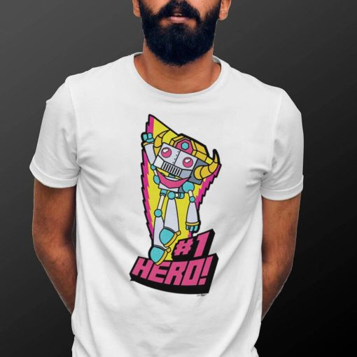 Robot Hero number 1 shirt