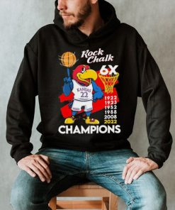 Rock Chalk 6x Champions Shirt