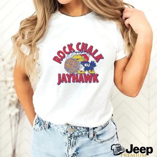 Rock Chalk Jayhawk Vintage Kansas Shirt