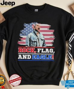 Rock Flag and Eagle American flag shirt