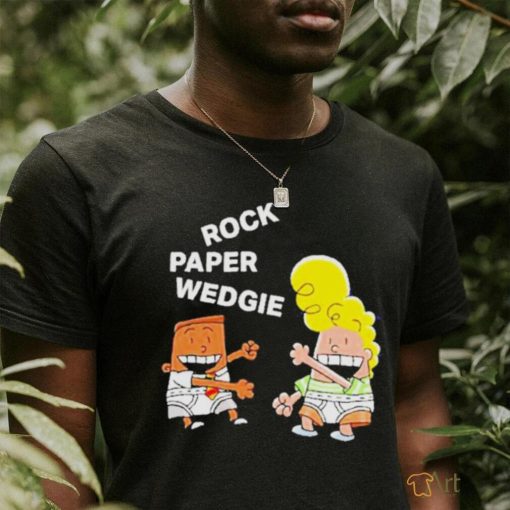 Rock Paper Wedgie Captain Underpants Shirt