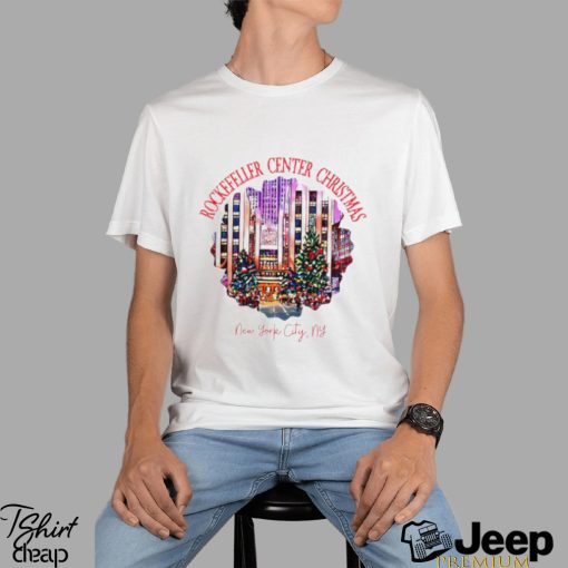 Rockefeller Center Christmas in New York shirt