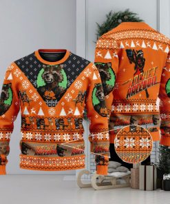 Rocket Raccoon Marvel Comics Ugly Christmas 3D Sweater For Men And Women