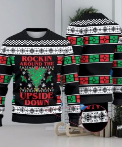 Rockin Around The Upside Down Christmas 3D All Over Printed Ugly Christmas Sweater