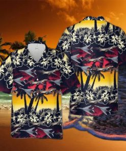 Rockwell B 1 Lancer Hawaiian Shirt