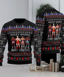 Rocky Balboa Ugly Christmas Sweater Christmas Holiday Gift For Men And Women