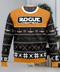 Rogue Christmas Star Wars Ugly Christmas Sweater Xmas 3D Printed Christmas Sweater Gift