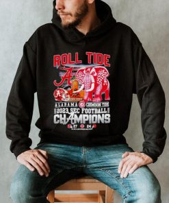 Roll Tide Alabama Crimson Tide 2023 SEC football Champions 27 24 shirt