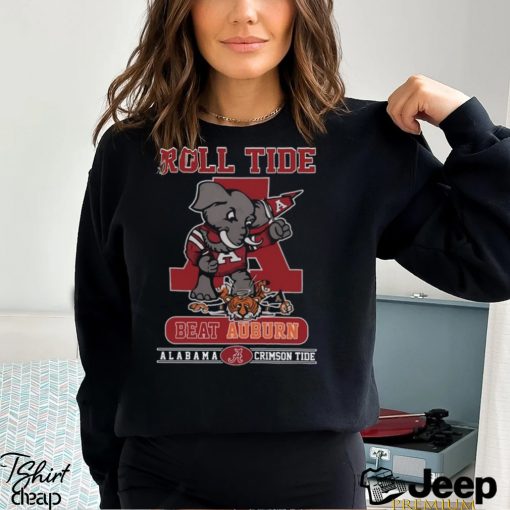 Roll Tide Beat Auburn Alabama Crimson Tide Unisex T Shirt