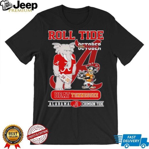 Roll Tide Third Saturday October beat Tennessee Alabama Crimson Tide shirt