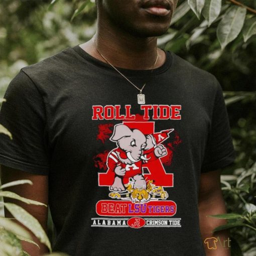 Roll Tide beat LSU Tigers Alabama Crimson Tide shirt