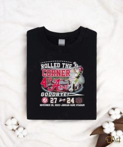 Rolled The Corner 4th And 31 Jalen Milroe Alabama Crimson Tide 27 24 Signature Shirt